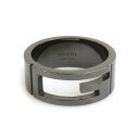 グッチ GUCCI リング・指輪 シルバー925 ガンメタル メンズ 15号 送料無料【中古】 h30706a