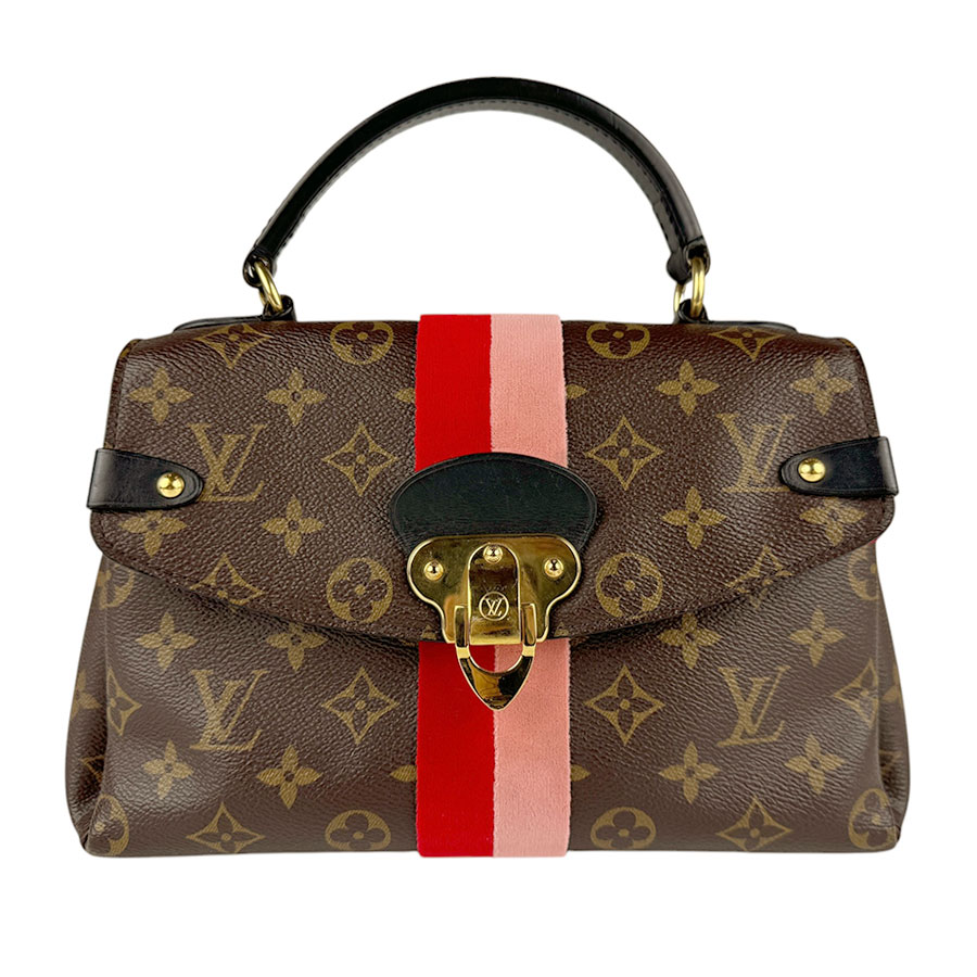 ルイ ヴィトン LOUIS VUITTON ショルダーバッグ ハンドバッグ モノグラム ジョルジュBB モノグラムキャンバス コクリコ×ペッシュ レディース M43866 送料無料【中古】 n0981