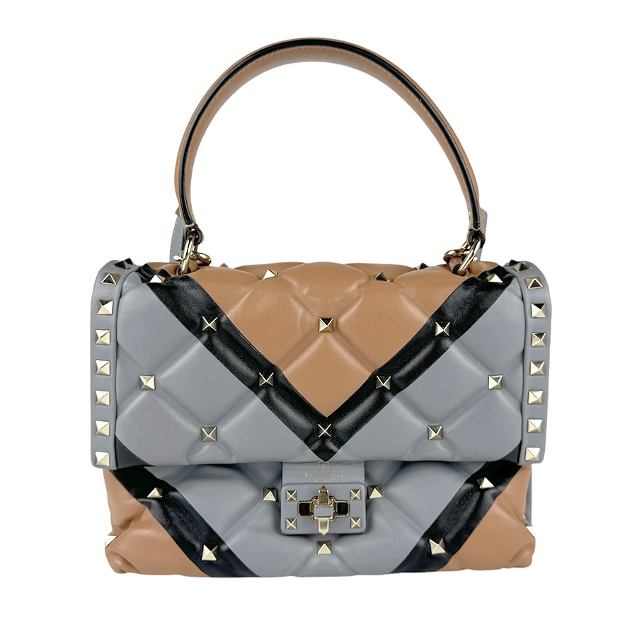 楽天市場】VALENTINO ロックスタッズ(カラーグレー)(バッグ 楽天市場】VALENTINO ロックスタッズ(カラーグレー)(バッグ