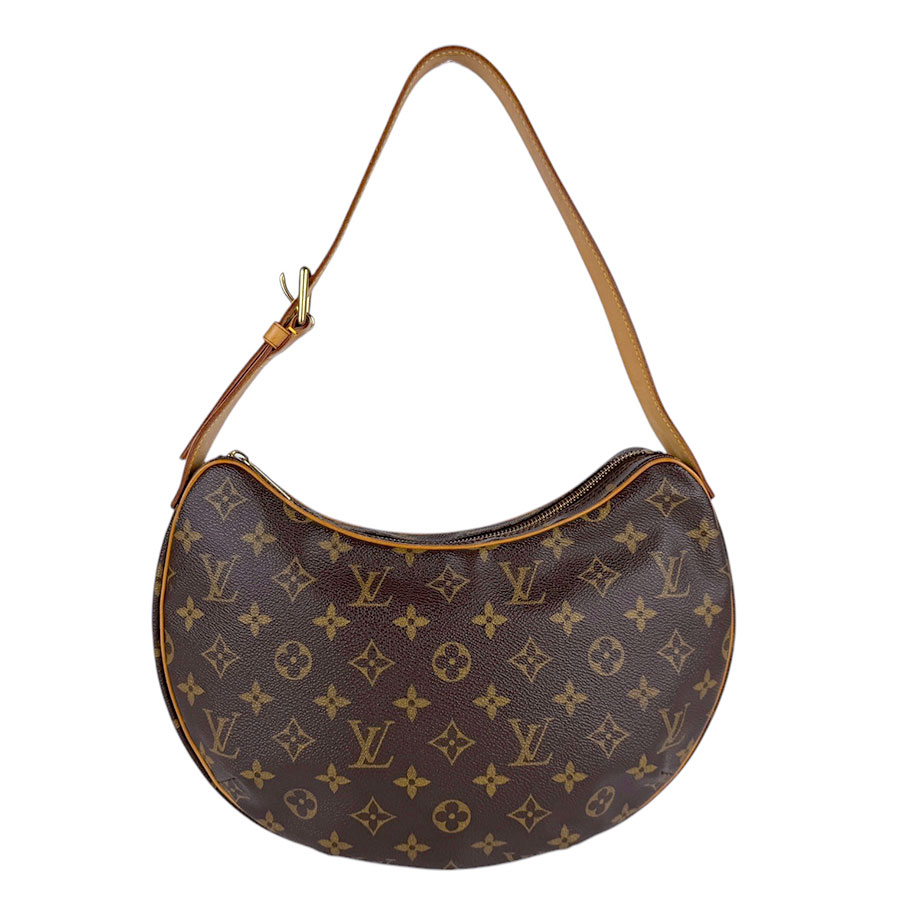 ルイ ヴィトン LOUIS VUITTON ショルダーバッグ モノグラム クロワッサンMM モノグラムキャンバス ブラウン レディース M51512 送料無料【中古】 z3715