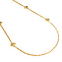 クリスチャンディオール Christian Dior ネックレス メタル ゴールド レディース 送料無料【中古】 55941g