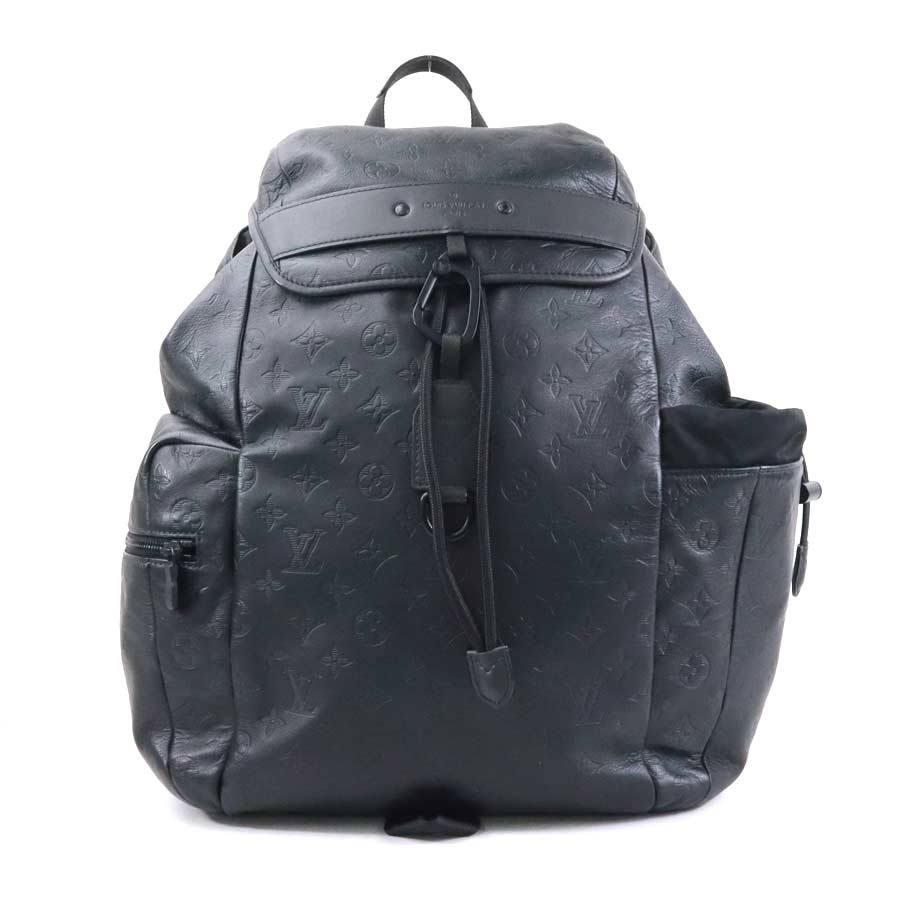 ルイ ヴィトン LOUIS VUITTON リュック モノグラム シャドウ ディスカバリー バックパック/モノグラム シャドウ ブラック メンズ M43680 送料無料【中古】 90041g