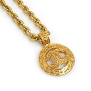 シャネル CHANEL ネックレス ココマーク メタル ゴールド レディース 送料無料【中古】 w0996a
