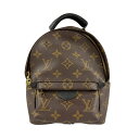 ルイ ヴィトン LOUIS VUITTON リュック モノグラム パームスプリングス バックパックMINI モノグラムキャンバス ブラウン レディース M448...