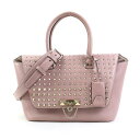 ヴァレンティノ ガラヴァーニ Valentino Garavani ハンドバッグ ショルダーバッグ レザー ピンク レディース 送料無料【中古】 h31003a(4)