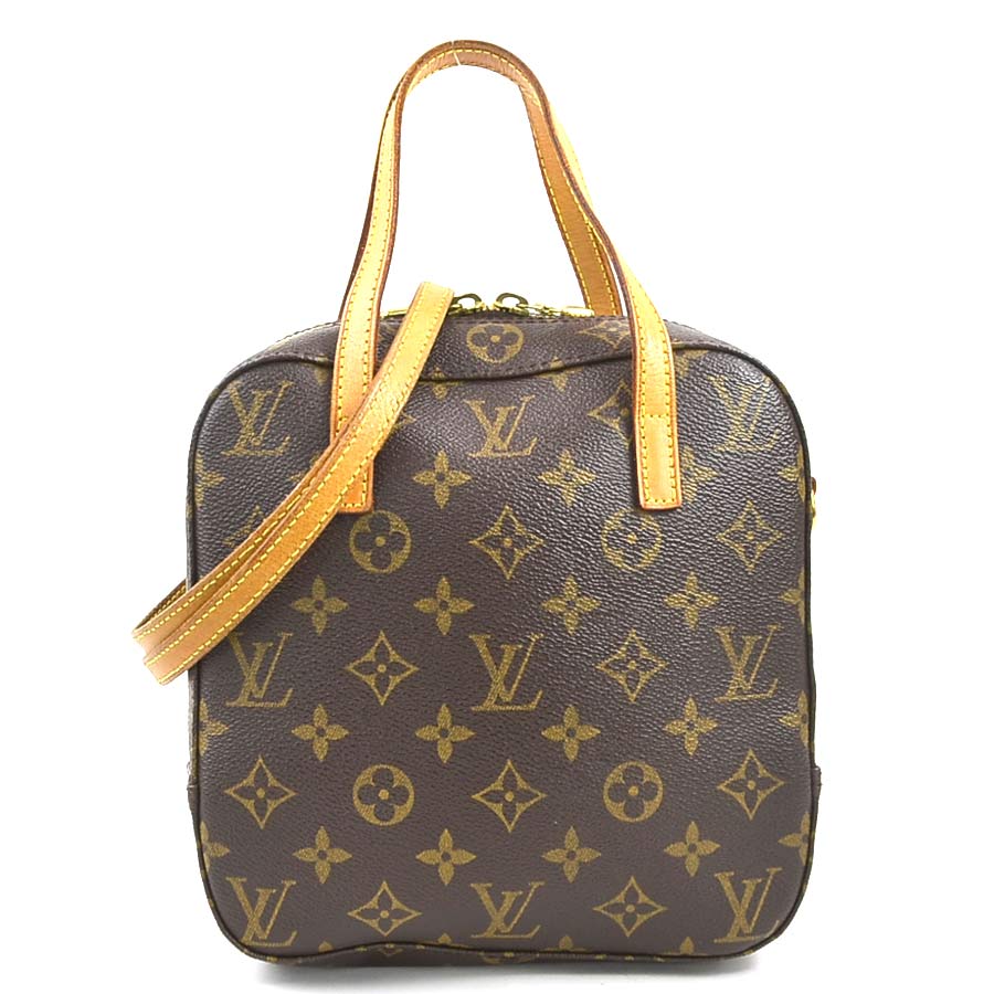 ルイ ヴィトン LOUIS VUITTON ハンドバッグ ショルダーバッグ モノグラム スポンティーニ モノグラムキャンバス ブラウン レディース M47500 送料無料【中古】 h31008a