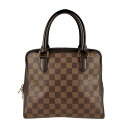 ルイ ヴィトン LOUIS VUITTON ハンドバッグ ダミエ ブレラ ダミエキャンバス ブラウン ゴールド レディース N51150 送料無料【中古】 z4504|詳細画像
