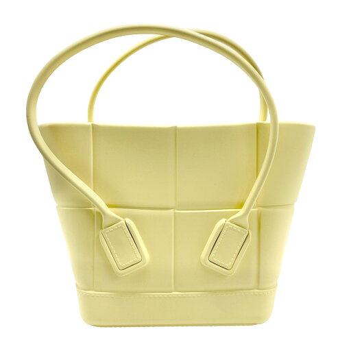 ボッテガヴェネタ BOTTEGAVENETA ハンドバッグ ザ アルコ ラバー ライトイエロー レディース 送料無料【中古】 z1483 ボッテガヴェネタ BOTTEGAVENETA ハンドバッグ ザ アルコ ラバー ライトイエロー レディース 送料無料【中古】 z1483