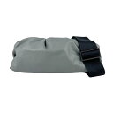 ボッテガヴェネタ BOTTEGAVENETA ボディバッグ ザ ボディポーチ レザー/キャンバス グレー/ブラック メンズ 送料無料【中古】 z4535