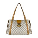 ルイ ヴィトン LOUIS VUITTON ショルダーバッグ ダミエアズール ストレーザPM ダミエアズールキャンバス アズール ゴールド レディース N422...
