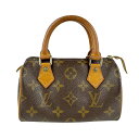 ルイ ヴィトン LOUIS VUITTON ハンドバッグ モノグラム ミニ スピーディ モノグラムキャンバス ブラウン レディース M41534 送料無料【中古】 z5144(4)