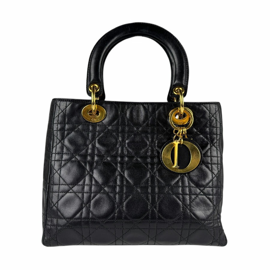 ☆ヴィンテージ☆DIOR☆レディディオール ラムスキン トート z5154-1.jpg