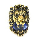 グッチ GUCCI リング・指輪 メタル/ストーン ゴールド×ブルー レディース 12号 送料無料【中古】 r10571a