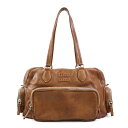 ミュウミュウ MIUMIU ハンドバッグ レザー ブラウン レディース 5BB159 送料無料【中古】 90128k