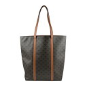 セリーヌ CELINE ショルダーバッグ トートバッグ ミュージアムバッグ PVC/レザー ブラック/ブラウン ユニセックス 送料無料【中古】 z5472