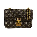 クリスチャンディオール Christian Dior ショルダーバッグ ラムスキン カーキブラウン レディース 送料無料【中古】 z5585