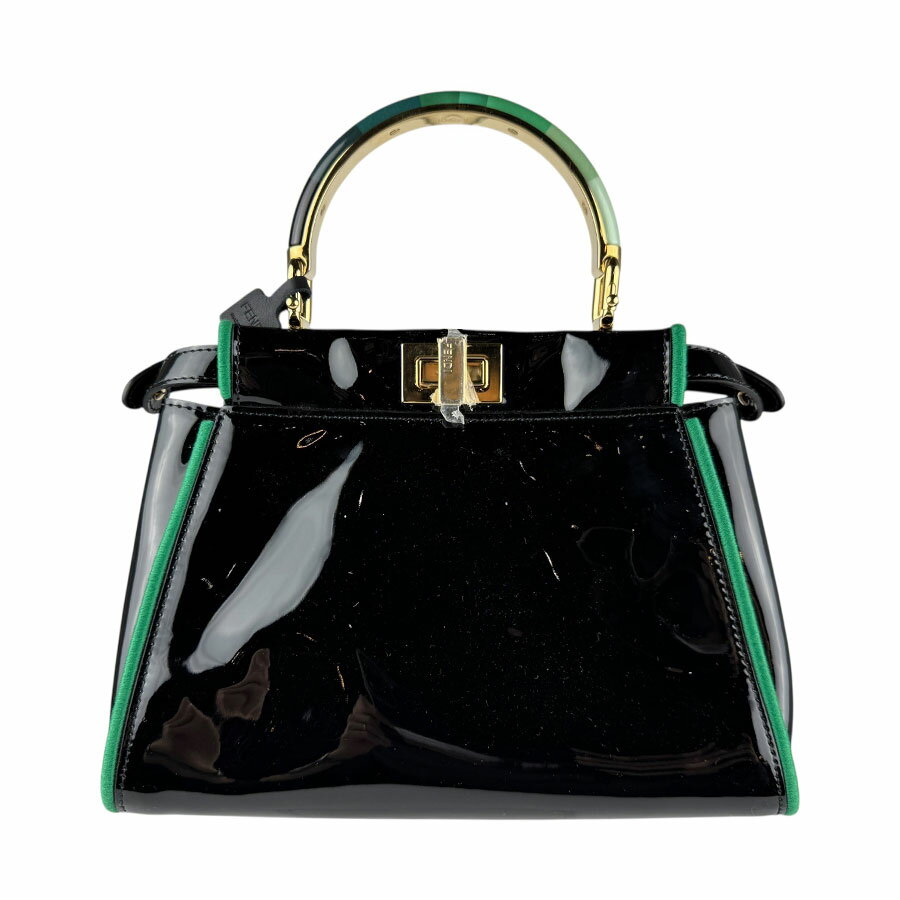 【訳あり】 FENDI フェンディ エナメルバッグ ヴィンテージ 総柄 ブラック 楽天市場】フェンディ エナメル(レディースバッグ|バッグ