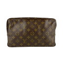 ルイ ヴィトン LOUIS VUITTON セカンドバッグ モノグラム トゥルーストワレット モノグラムキャンバス ブラウン ユニセックス M47522 送料無料【中古】 z6284