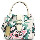バーバリー BURBERRY ハンドバッグ ショルダーバッグ レザー ライトベージュ×マルチカラー レディース 送料無料【中古】 56282g