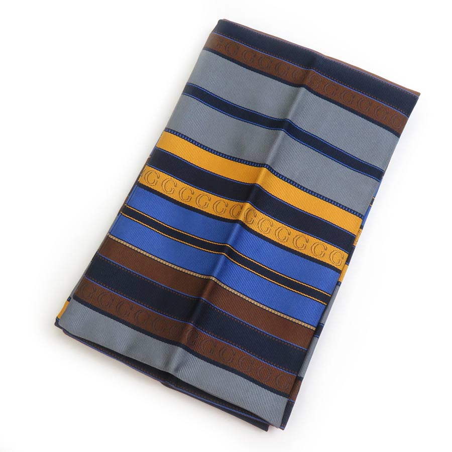 グッチ GUCCI ストール シルク マルチカラー ユニセックス 送料無料【中古】 r10774a