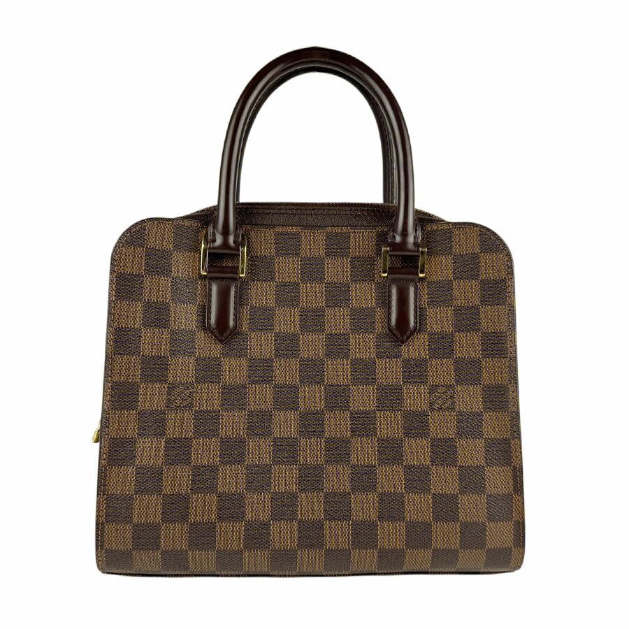 ルイ ヴィトン LOUIS VUITTON ハンドバッグ ダミエ トリアナ ダミエキャンバス エベヌ N51155 送料無料【中古】 z6859