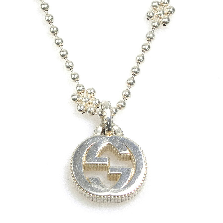 樂天商城 - グッチ GUCCI ネックレス インターロッキングG シルバー925 シルバー レディース 送料無料【中古】 e61170a