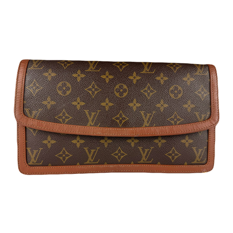 ルイ ヴィトン LOUIS VUITTON クラッチバッグ モノグラム ポシェット ダム GM モノグラムキャンバス ブラウン レディース M51810 送料無料【中古】 z8384
