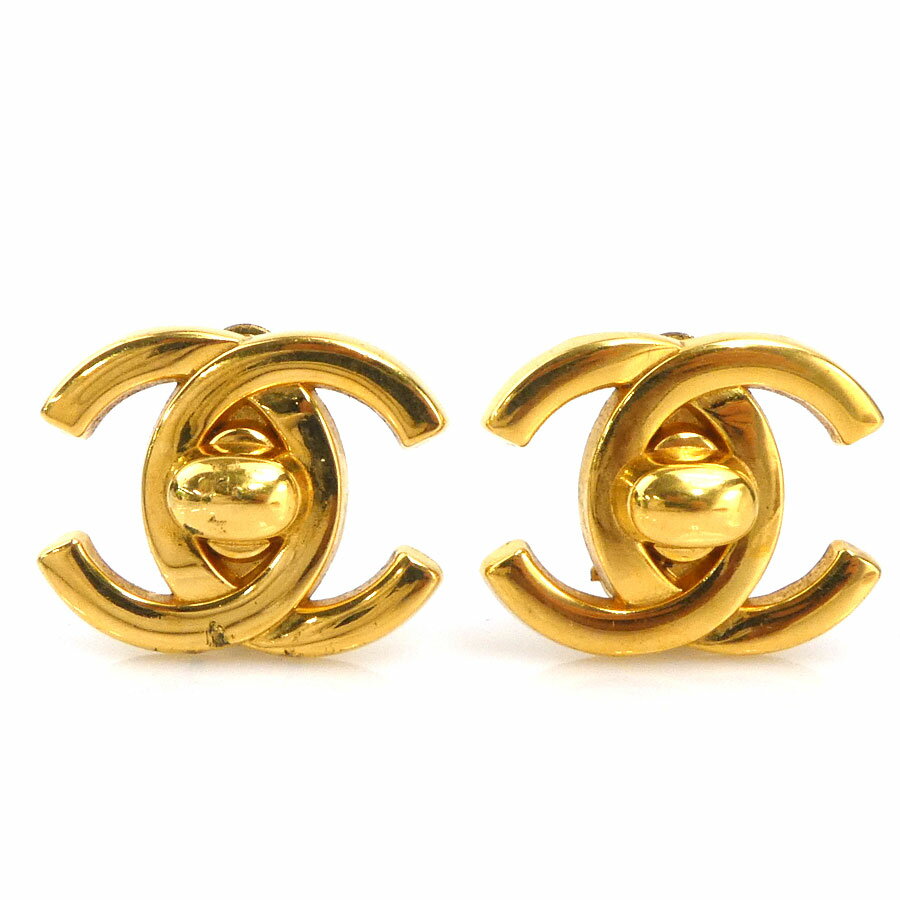 シャネル CHANEL イヤリング ココマーク メタル ゴールド レディース 送料無料【中古】 e61508j
