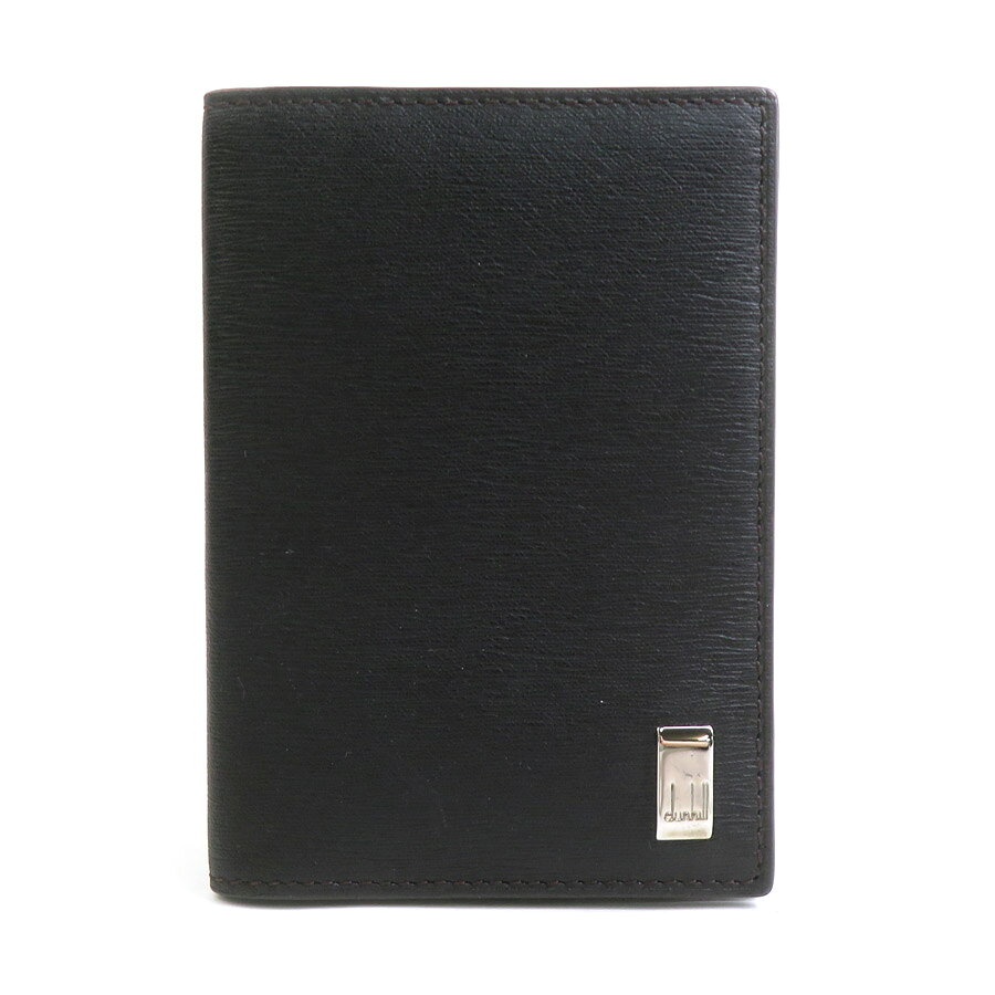 樂天商城 - ダンヒル Dunhill カードケース レザー ブラック メンズ 送料無料【中古】 r11028a