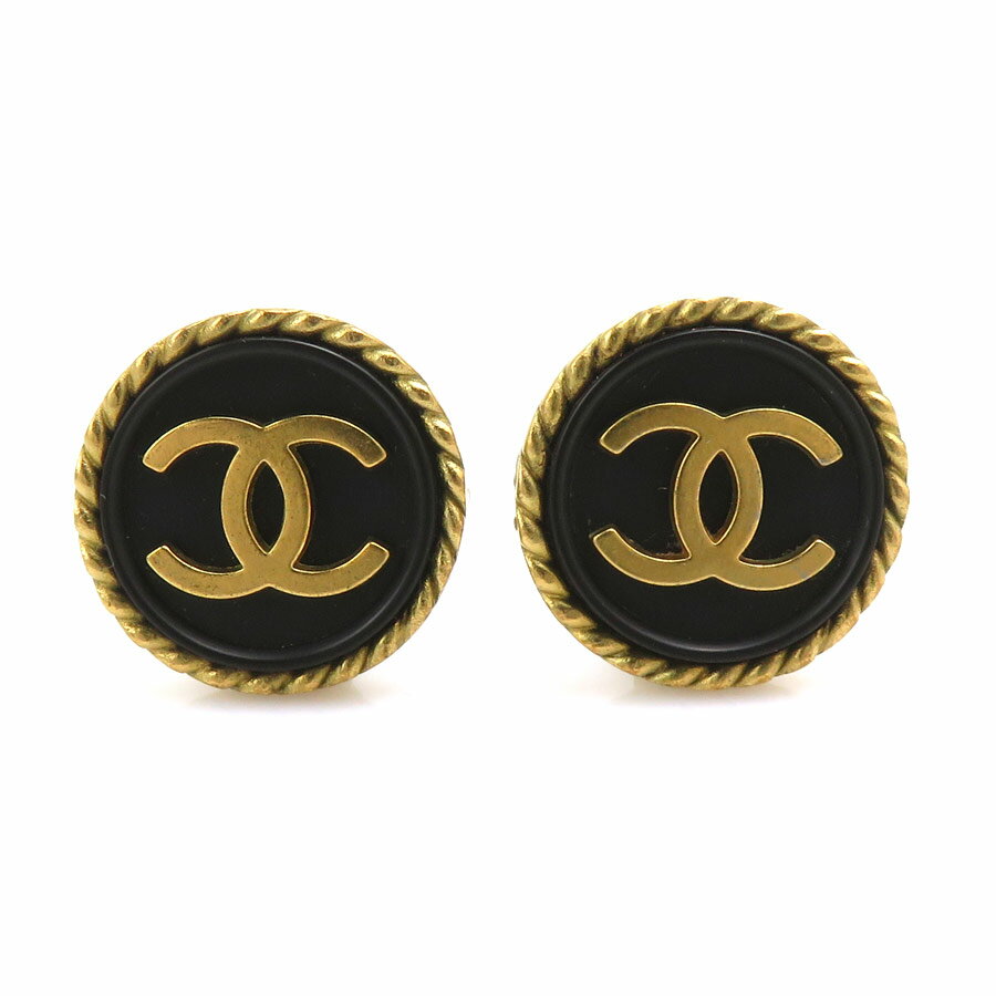 樂天商城 - シャネル CHANEL イヤリング ココマーク メタル/プラスチック ゴールド/ブラック レディース 送料無料【中古】 e61572a