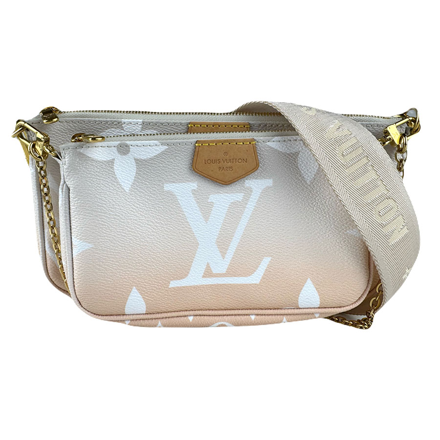 樂天商城 - ルイ ヴィトン LOUIS VUITTON ショルダーバッグ モノグラム ジャイアント ミュルティ ポシェット アクセソワール/モノグラム ジャイアント ブリューム レディース M57634 送料無料【中古】 z8923