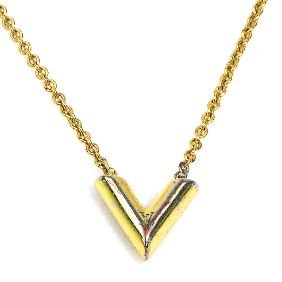 Rhodolite - ルイ ヴィトン LOUIS VUITTON ネックレス エセンシャルV メタル ゴールド レディース M61083 送料無料【中古】 h32076a