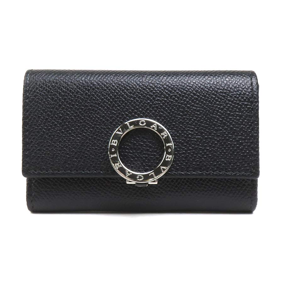 樂天商城 - ブルガリ BVLGARI キーケース レザー ブラック ユニセックス 送料無料【中古】 56660a