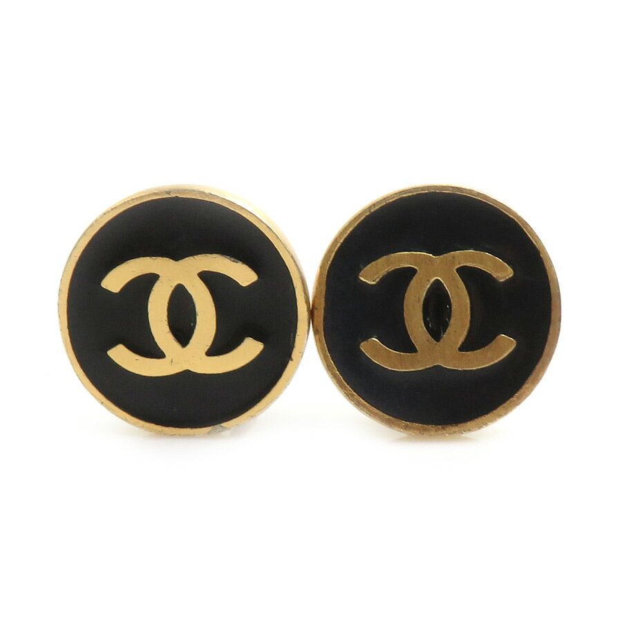 樂天商城 - シャネル CHANEL イヤリング ココマーク メタル/エナメル ゴールド/ブラック レディース 送料無料【中古】 e61671a