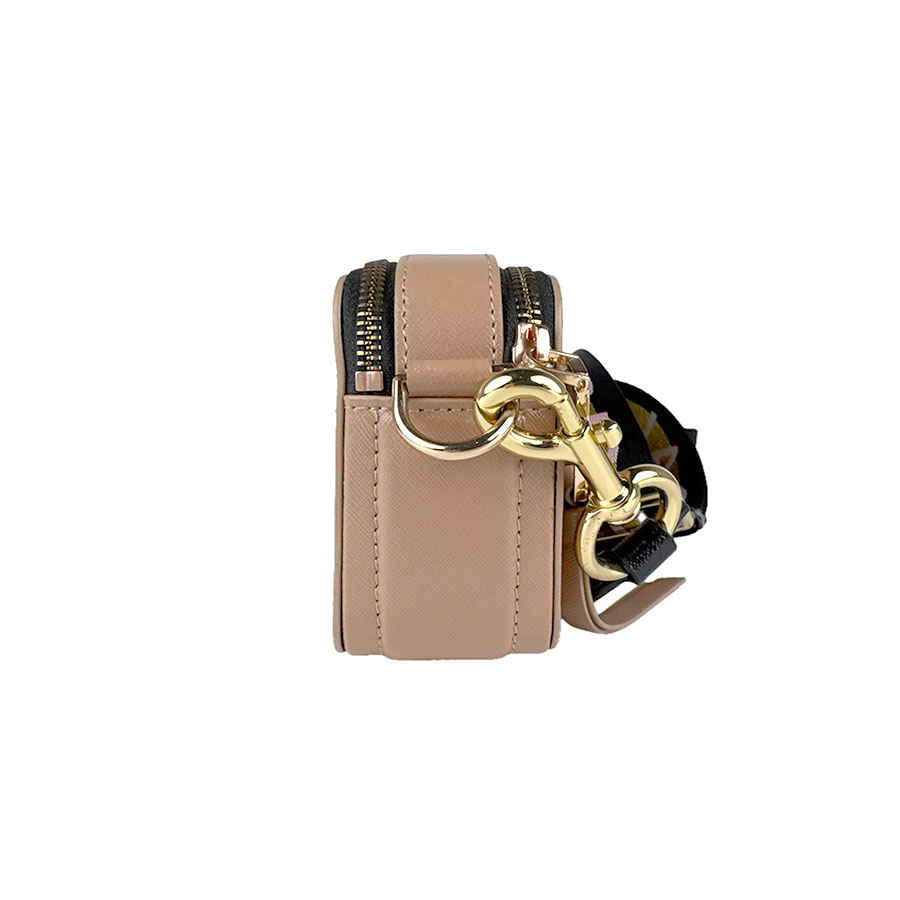 マークジェイコブス MARC JACOBS ショルダーバッグ スナップショット レザー ピンクベージュ レディース 送料無料【中古】 z9112 2
