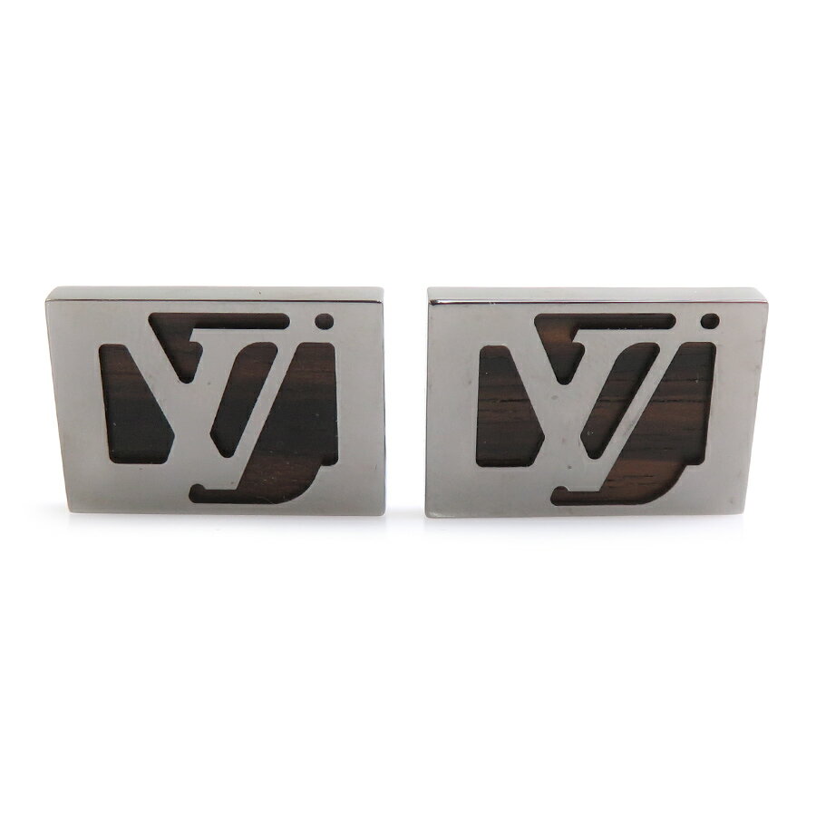 樂天商城 - ルイ ヴィトン LOUIS VUITTON カフス メタル/ウッド ガンメタル/ブラウン メンズ 送料無料【中古】 e61718a