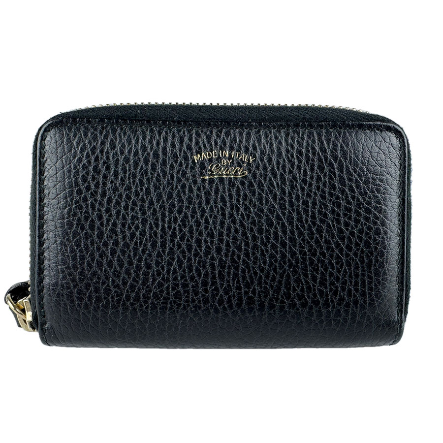 樂天商城 - グッチ GUCCI コインケース レザー ブラック ユニセックス 368877 送料無料【中古】 z9155