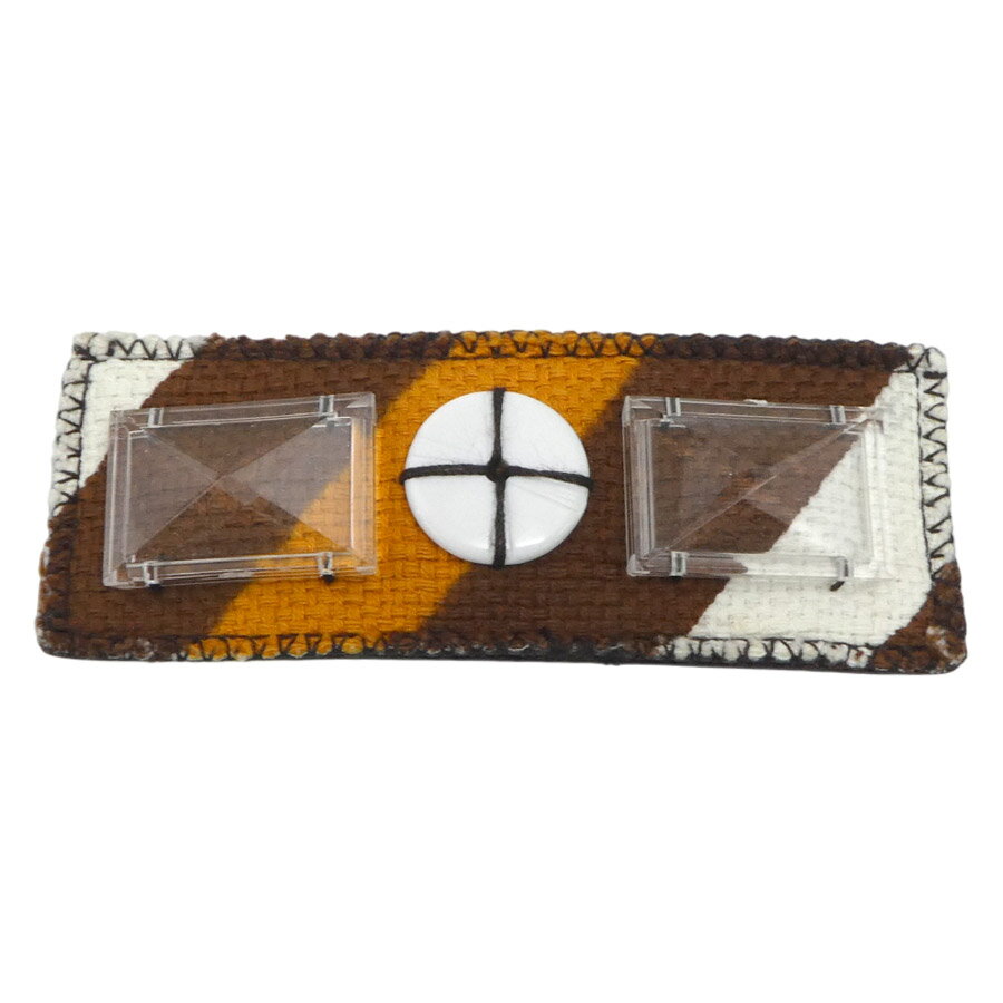 樂天商城 - ミュウミュウ MIUMIU ブローチ レザー/キャンバス ブラウン系 レディース 送料無料【中古】 56678a
