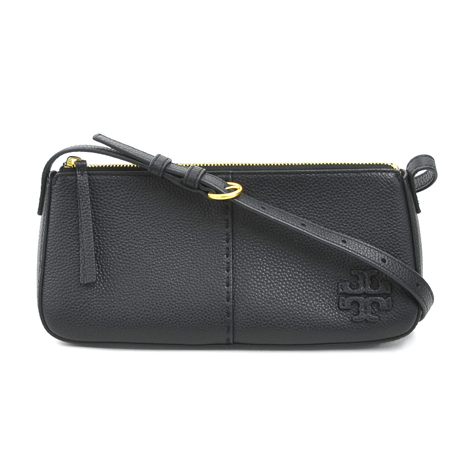 樂天商城 - トリーバーチ Tory Burch ショルダーバッグ レザー ブラック レディース 送料無料【中古】 h32126k