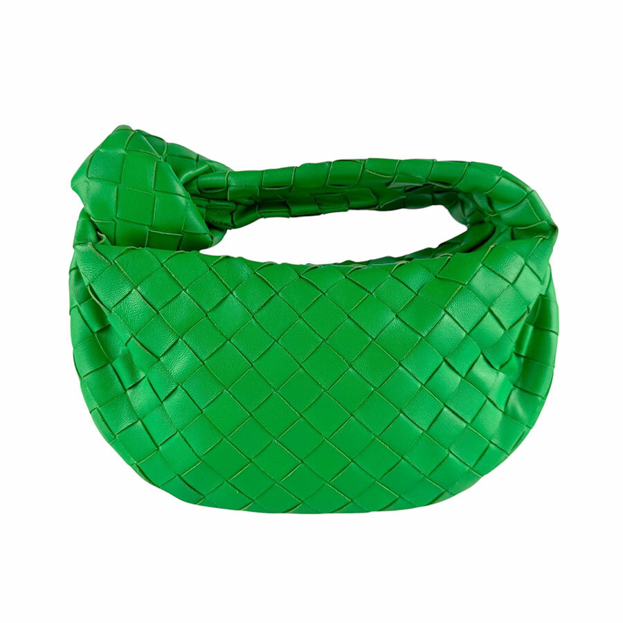樂天商城 - ボッテガヴェネタ BOTTEGAVENETA ハンドバッグ ミニ ジョディ レザー グリーン ゴールド レディース 送料無料【中古】 z9347