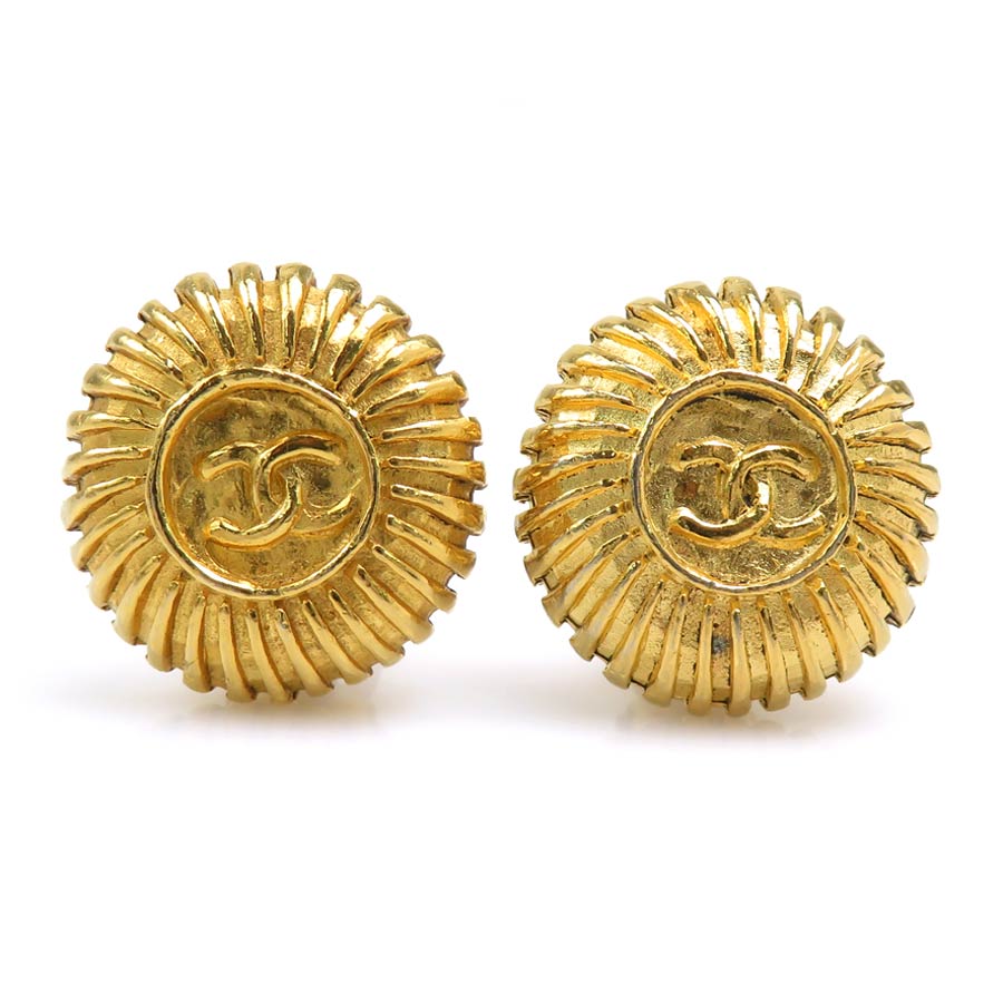 樂天商城 - シャネル CHANEL イヤリング ヴィンテージ メタル ゴールド レディース 送料無料【中古】 56692k