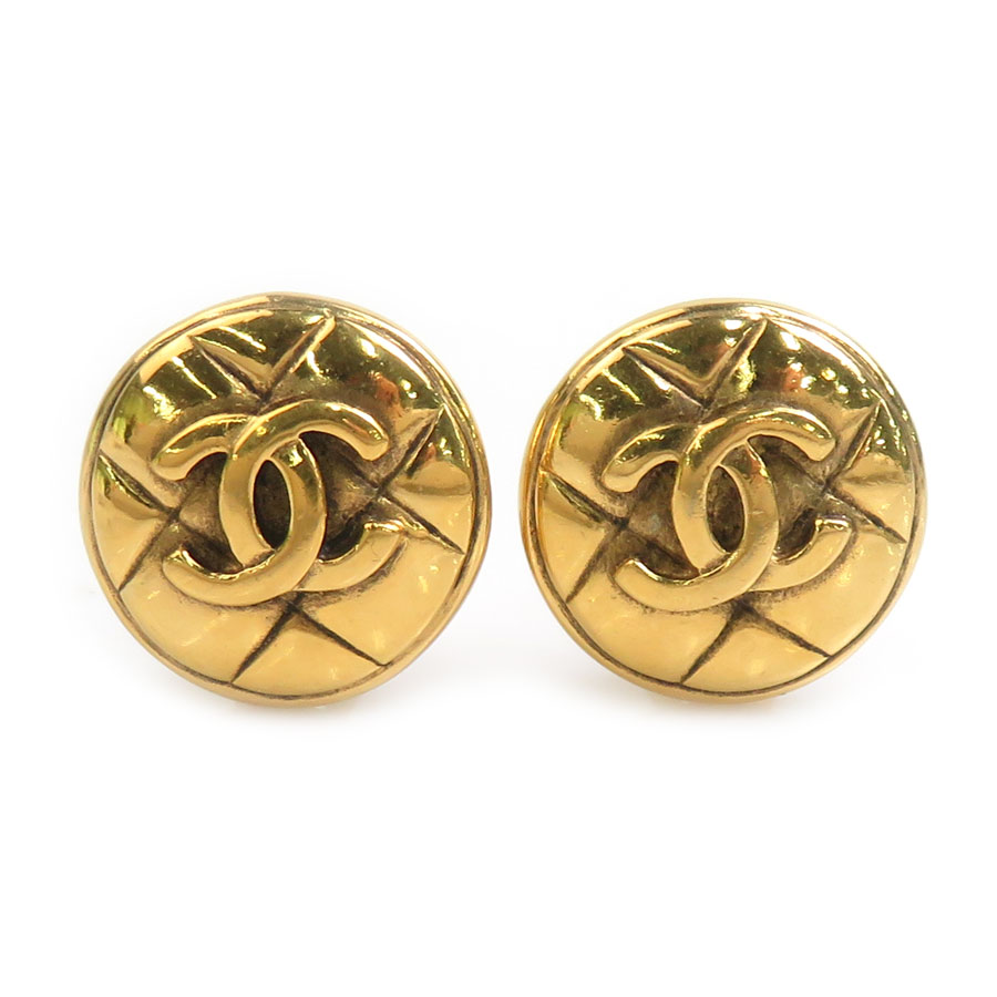 Rakuten - シャネル CHANEL イヤリング ヴィンテージ メタル ゴールド レディース 送料無料【中古】 h32148k