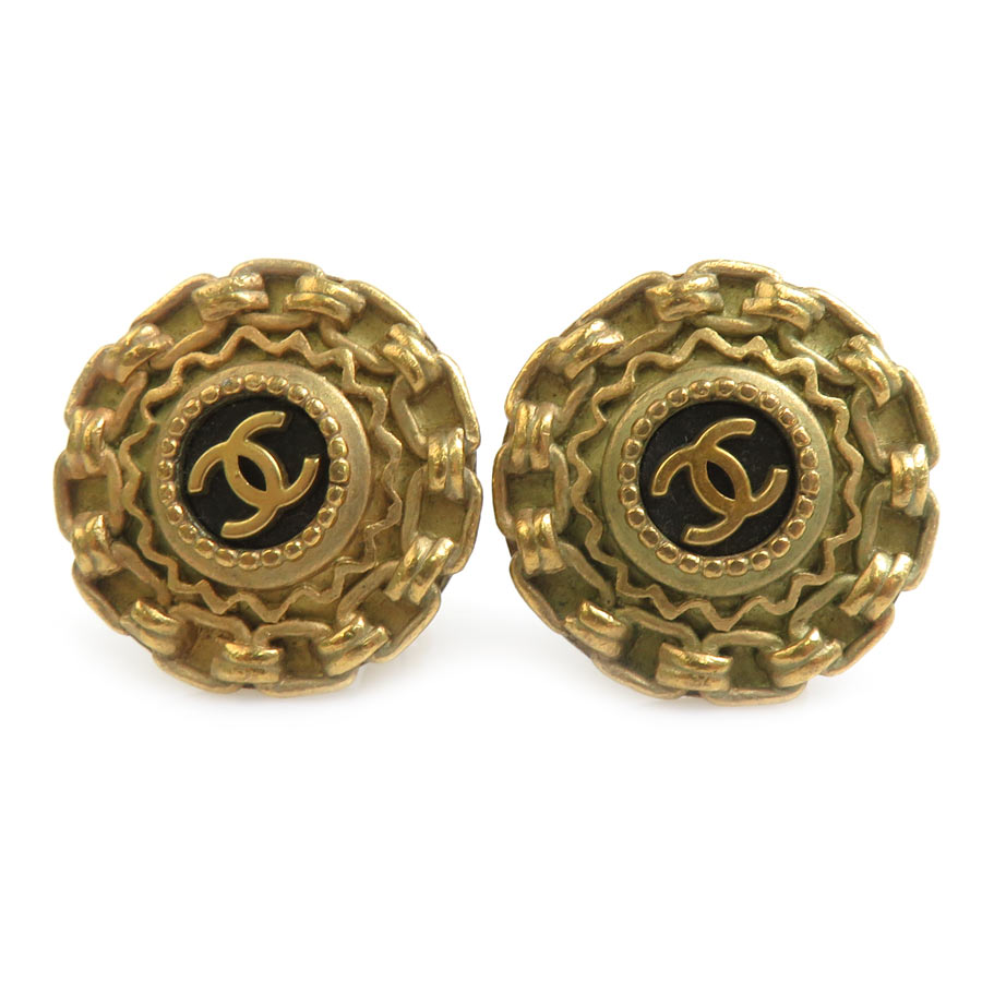 樂天商城 - シャネル CHANEL イヤリング メタル ゴールド レディース 送料無料【中古】 h32174
