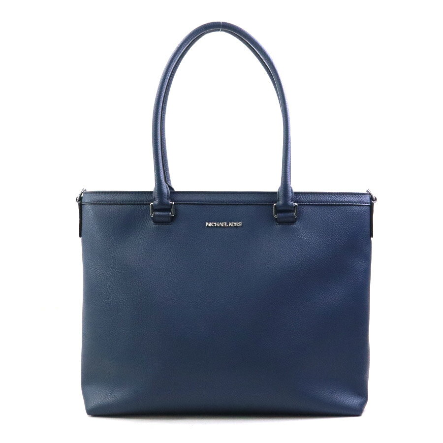 樂天商城 - マイケルコース Michael Kors ショルダーバッグ レザー ネイビー レディース 送料無料【中古】 56717a