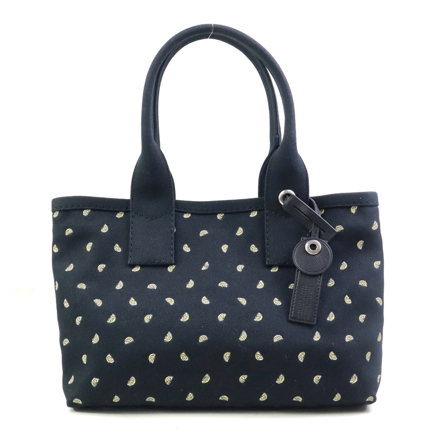 樂天商城 - マークバイマークジェイコブス MARC BY MARC JACOBS ハンドバッグ キャンバス ブラック/イエロー レディース 送料無料【中古】 56718a