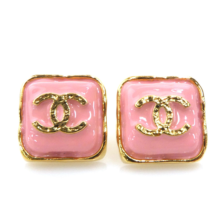 楽天市場】chanel ピアス ピンクゴールドの通販