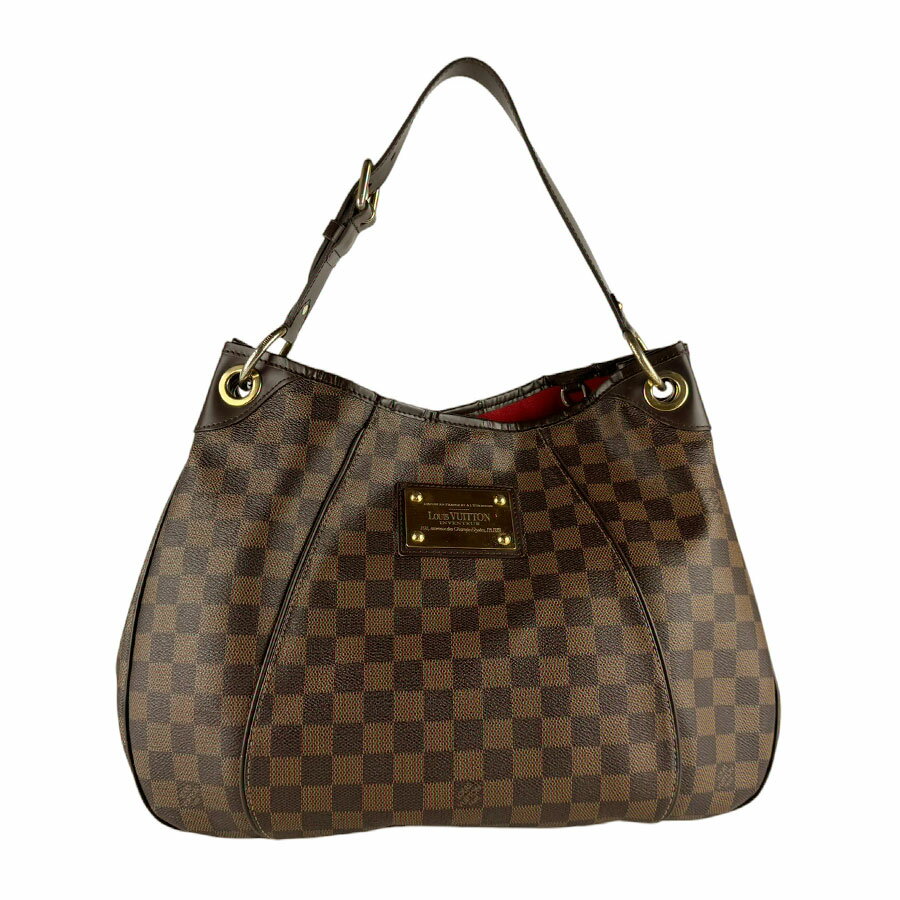 Rakuten - ルイ ヴィトン LOUIS VUITTON ショルダーバッグ ダミエ ガリエラPM ダミエキャンバス エベヌ レディース N48212 送料無料【中古】 z10020