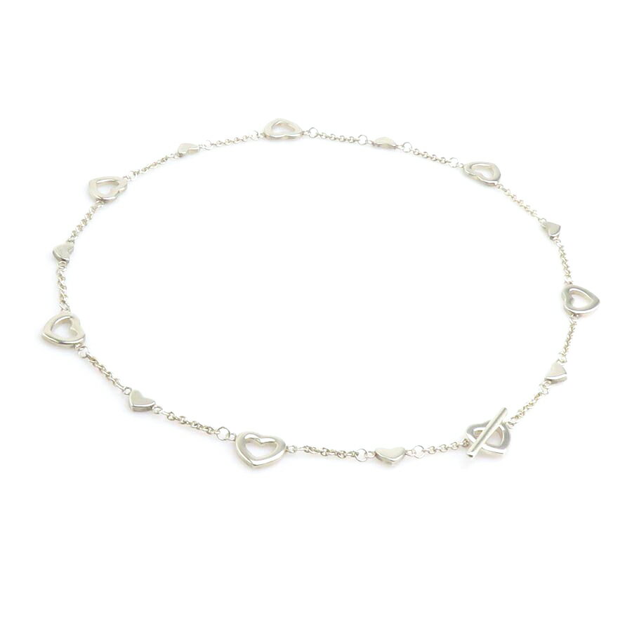 Rakuten - ティファニー TIFFANY&Co. ネックレス ハート リンク ラリアット ネックレス シルバー925 シルバー レディース 送料無料【中古】 h32280k