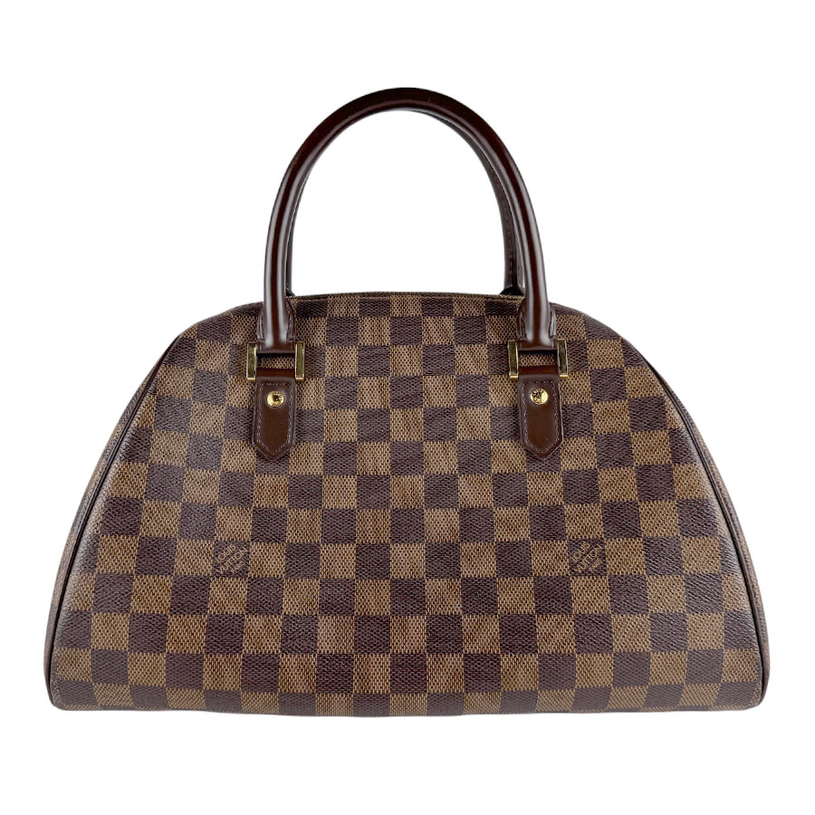 ルイ ヴィトン LOUIS VUITTON ハンドバッグ ダミエ リベラMM ダミエキャンバス ブラウン ゴールド レディース N41434 送料無料【中古】 z10477
