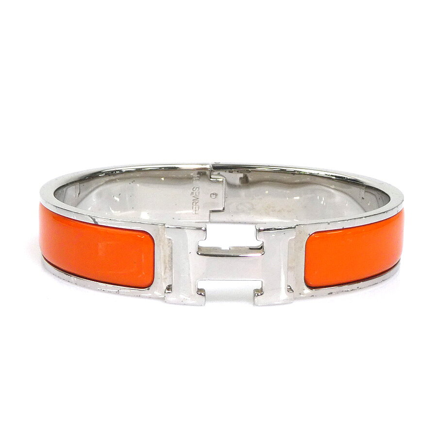 海外販売対応(Global shipping)エルメス HERMES　 バングル ブレスレット クリッククラックH シルバー/オレンジ メタル/エナメル レディース 送料無料 【中古】 e62332k クリックで拡大します 商品詳細 商品の状態 キズ、変色、剥がれ 商品ランク AB / 程度の良い中古品：多少使用感はございますが、キズや汚れが少なめで比較的程度が良い商品 ライン/シリーズ クリッククラックH サイズ 腕周り:約 15.8cm 幅:約 1.2cm サイズガイドはこちら 素材 メタル x エナメル カラー シルバー/オレンジ 付属品 本体のみ 商品番号 e62332k 商品ランクについて 商品ランク AB N / 新品：一度も使用されてない商品 S / 新品同様：使用感のない商品 A / 美品：全体的に綺麗な商品 AB / 程度の良い中古品：多少使用感はございますが、キズや汚れが少なめで比較的程度が良い商品 B / 使用感のある商品：使用感はございますが、まだまだお使いいただけます C / ジャンク品：使用感がかなりあり、修理が必要